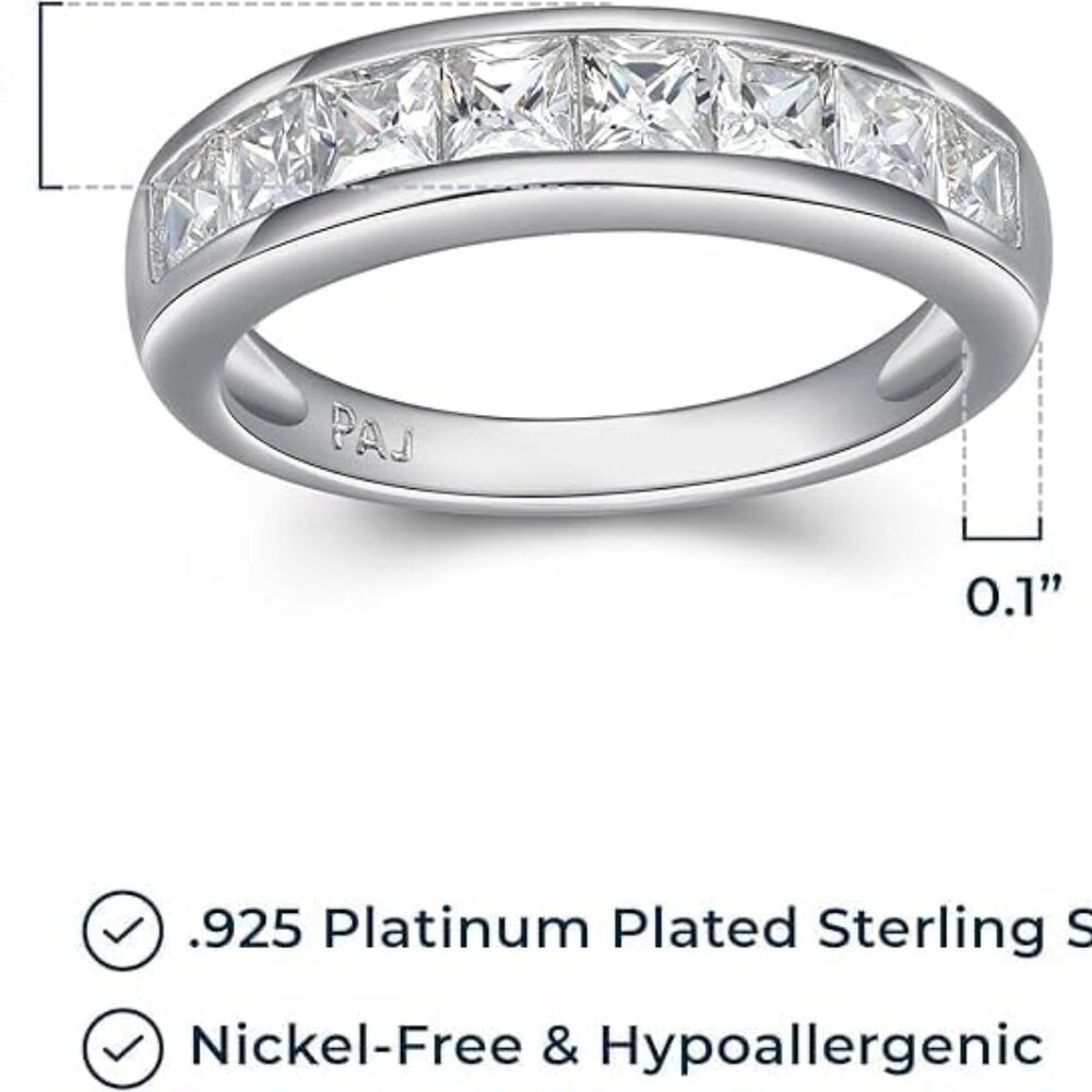Hypoallergenic Stackable Wedding Band - Classic C… - image 3